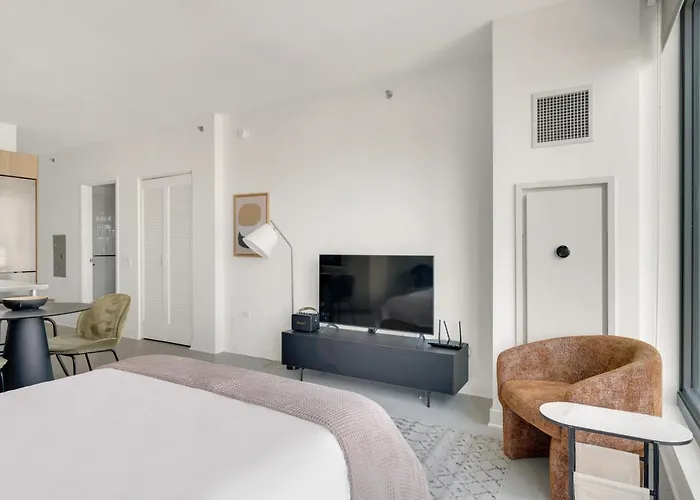 Apartment W Loop Studio W Gym Coworking Nr Uic Chi-751 *